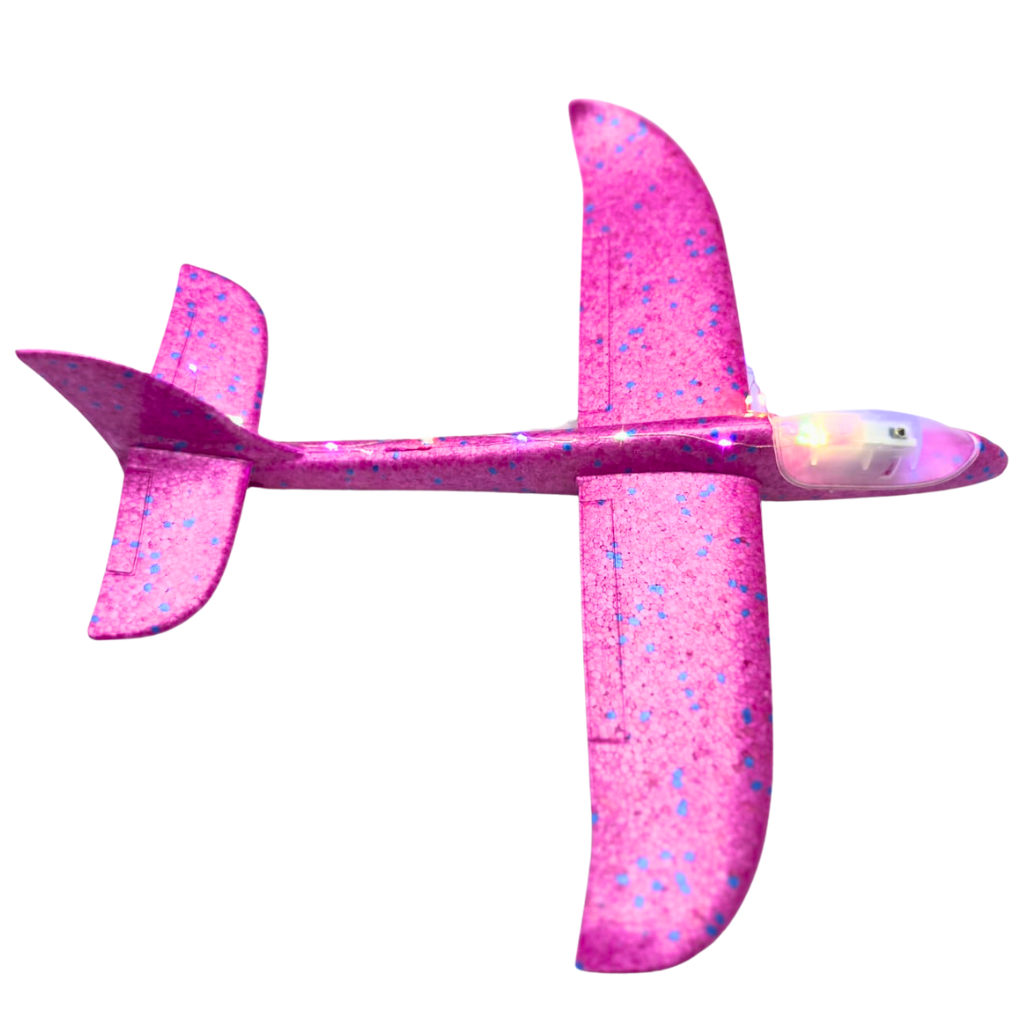 Avión planeador EPO EPP de 50 cm lanzado a mano con luces. - Imagen 2