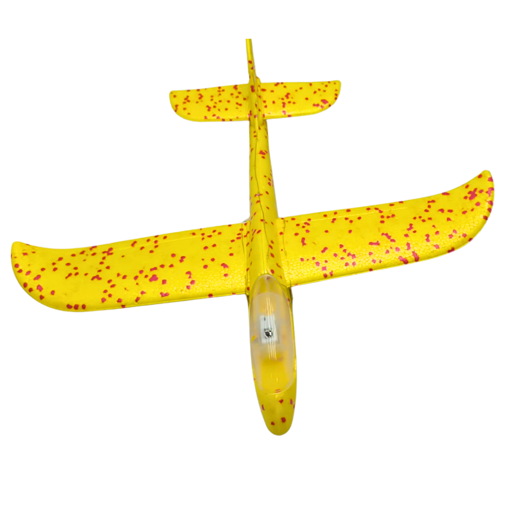 Avión planeador EPO EPP de 50 cm lanzado a mano con luces. - Imagen 3