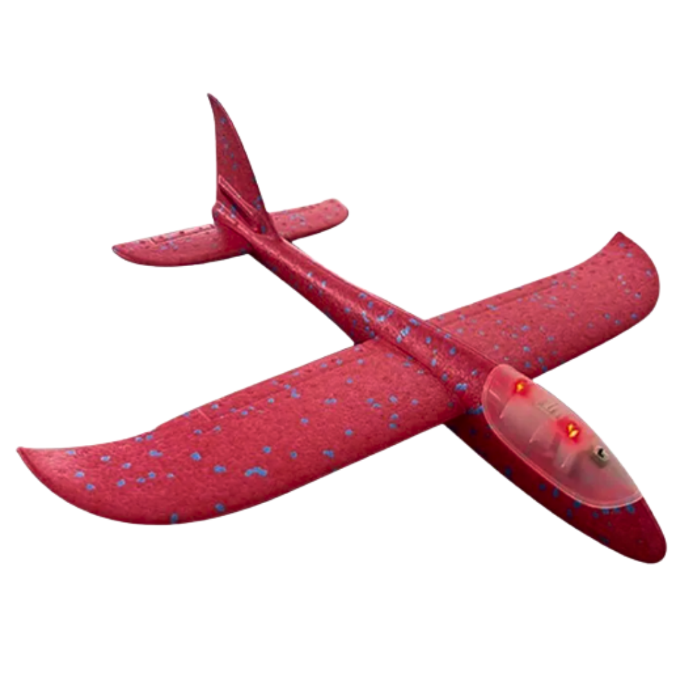 Avión planeador EPO EPP de 50 cm lanzado a mano con luces. - Imagen 8