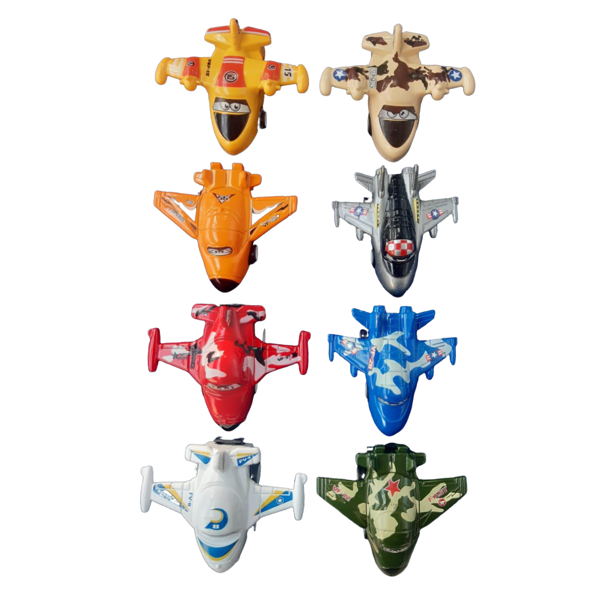 Space Warrior caja con 16 aviones metálicos a fricción - Imagen 3