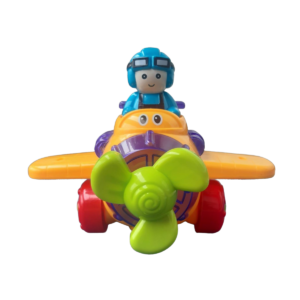 Avión Musical con Luces Hélice giratoria Función Bump & Go