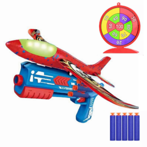 Pistola Avión Planeador 2 en 1 con Balas de EVA