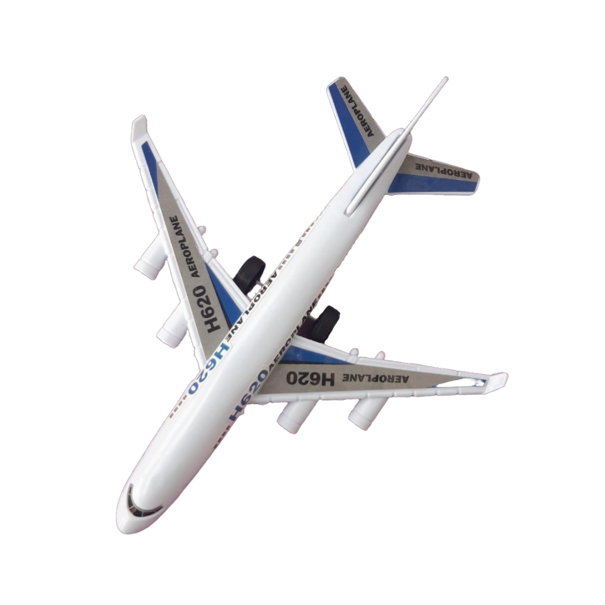 Avión de Plástico con Ruedas 20 x 20 cm