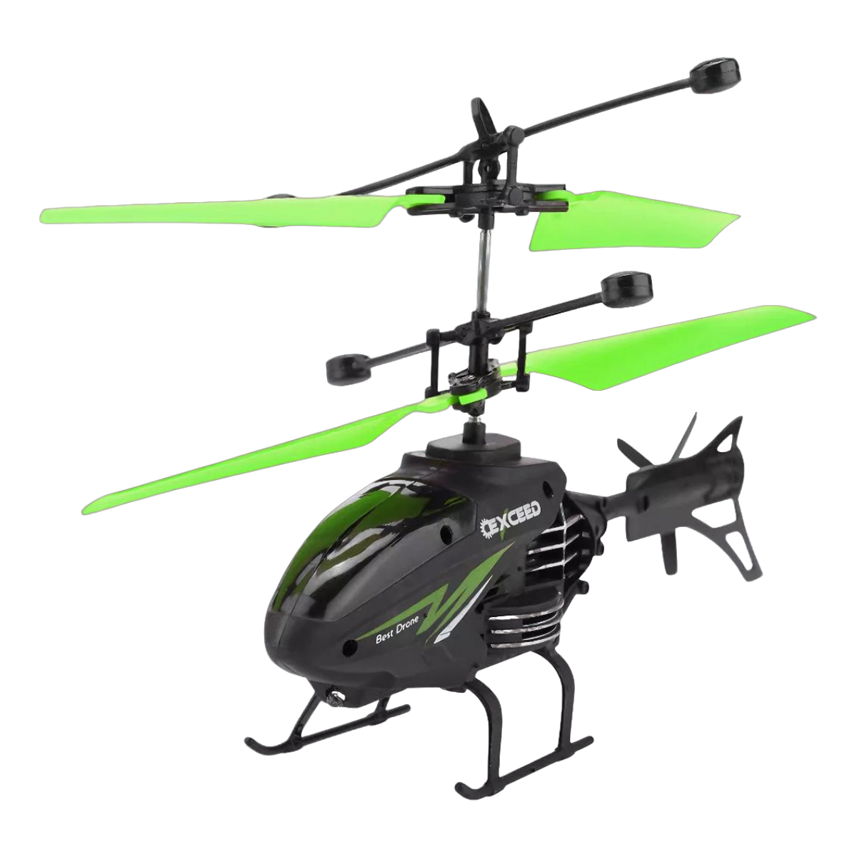 Helicóptero de Juguete Recargable USB Luces Led Detector de Gestos