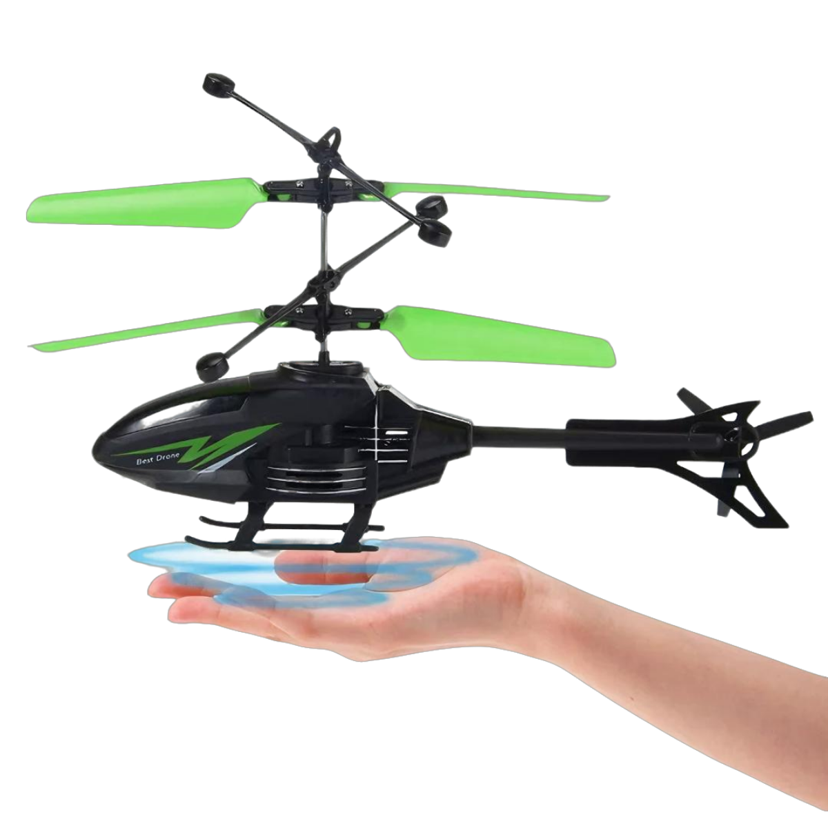 Helicóptero de Juguete Recargable USB Luces Led Detector de Gestos - Imagen 7