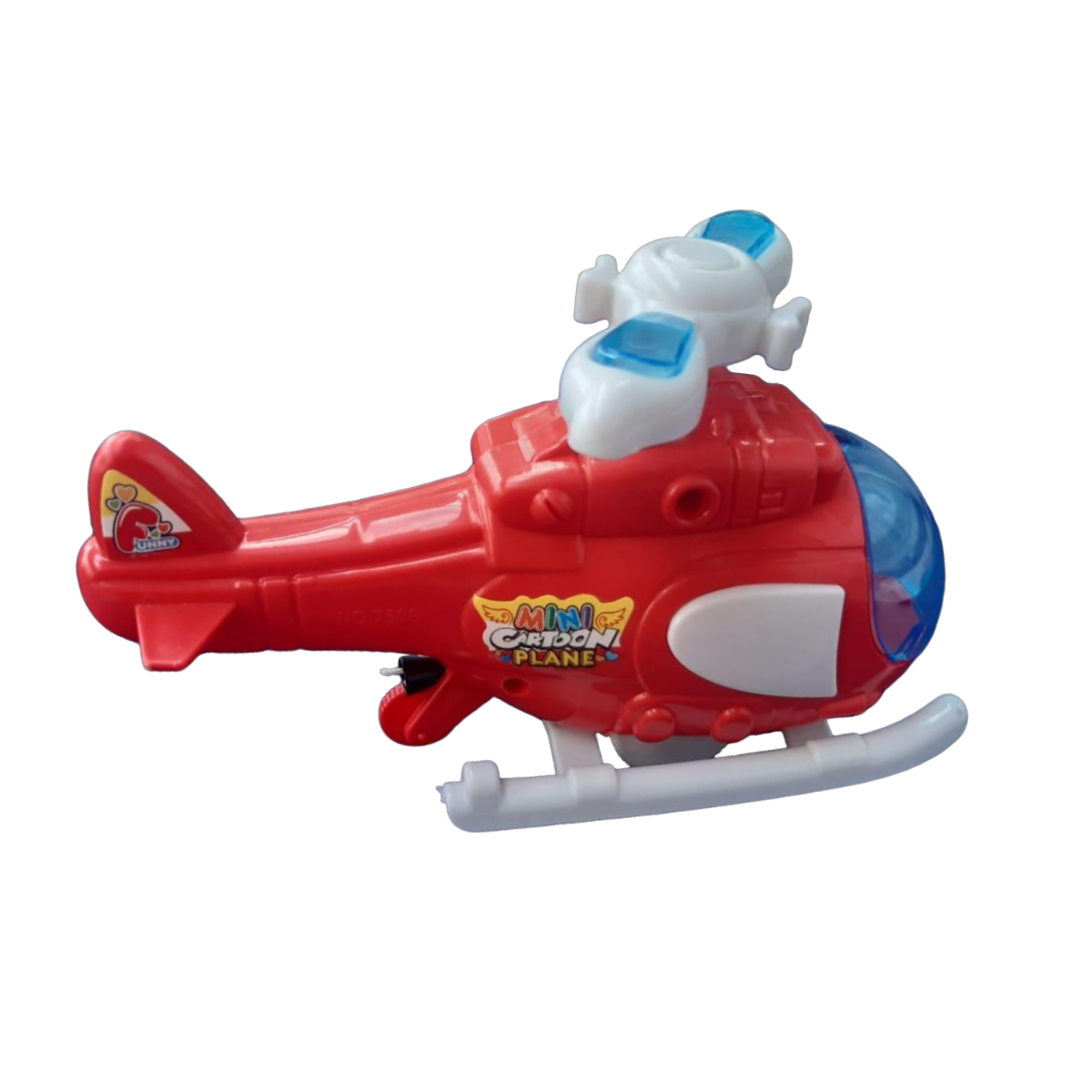 Helicóptero a Cuerda con Luces y Hélice Giratoria