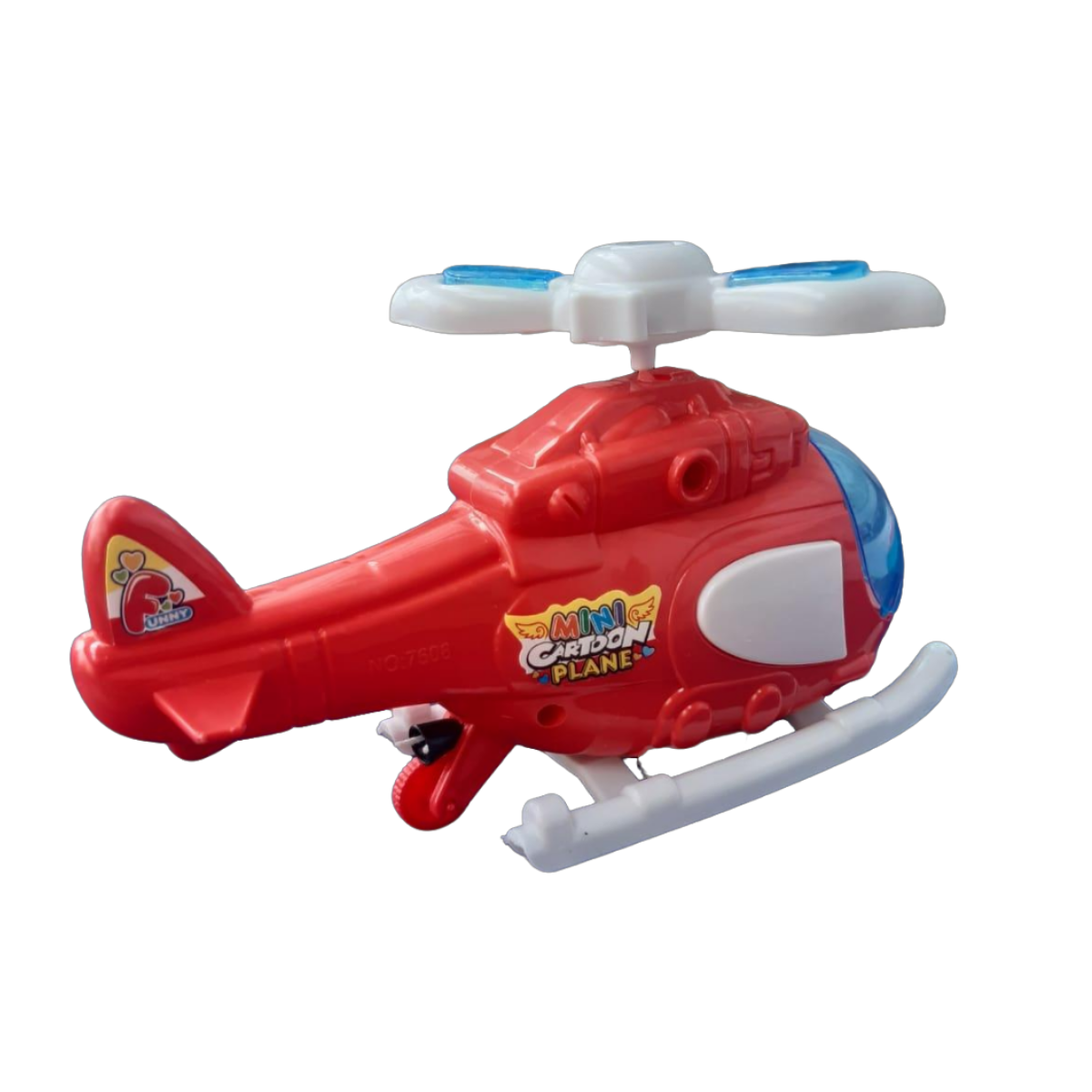 Helicóptero a Cuerda con Luces y Hélice Giratoria - Imagen 4