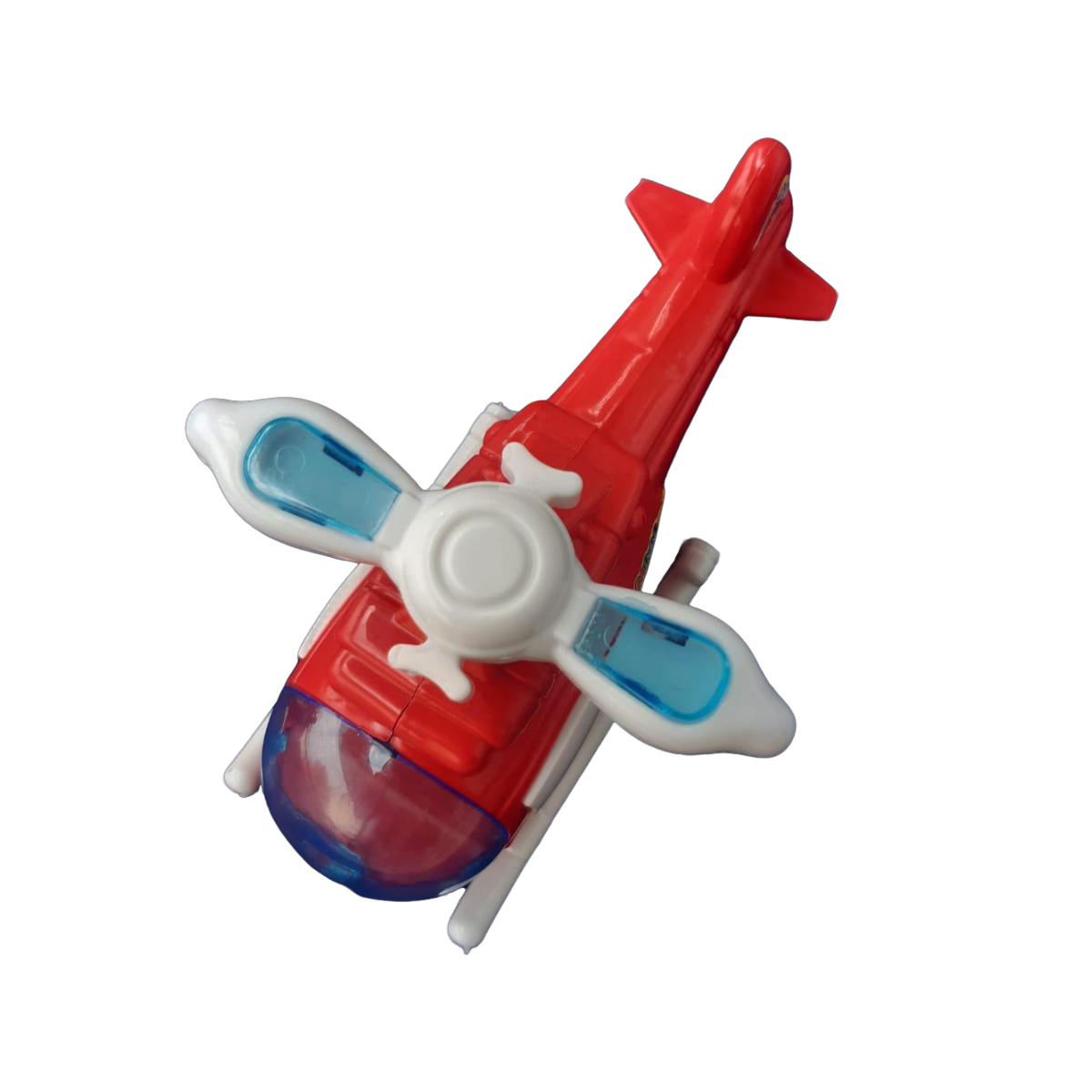 Helicóptero a Cuerda con Luces y Hélice Giratoria - Imagen 2