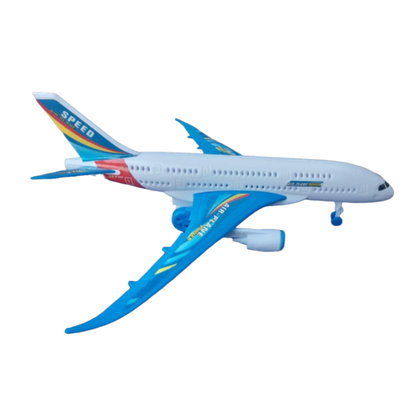 Avión Plástico 32 x 32 cm a cuerda blanco - Imagen 2