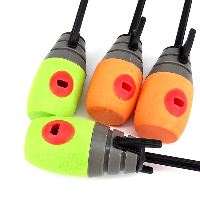 Set x3 flechas gomaespuma con silbato y flecha succión - Naranja - Imagen 5