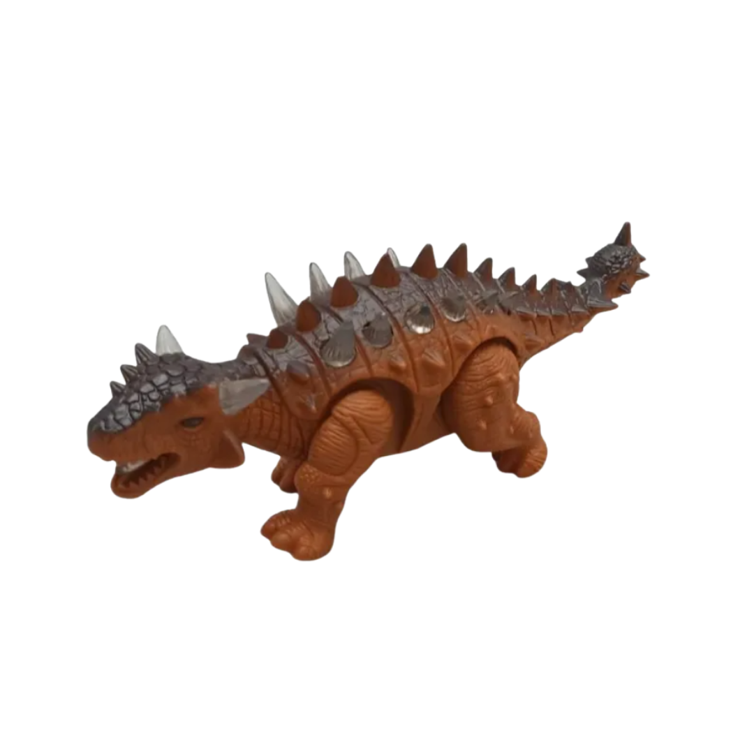 Ankylosaurus Dino World – Dinosaurio interactivo que Camina, Ruge y Brilla con Luces - Imagen 4