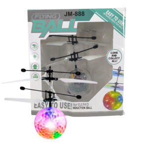 Pelota Voladora Inteligente – Flying Ball con Hélices, LED y Sensor de Movimiento