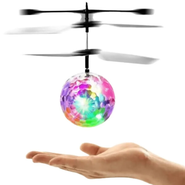 Pelota Voladora Inteligente – Flying Ball con Hélices, LED y Sensor de Movimiento - Imagen 3
