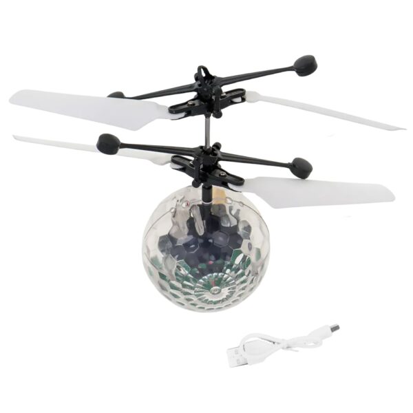 Pelota Voladora Inteligente – Flying Ball con Hélices, LED y Sensor de Movimiento - Imagen 2