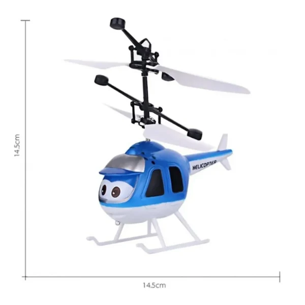 Helicóptero de Juguete con Control Infrarrojo y Carga USB – Varios Colores - Imagen 4